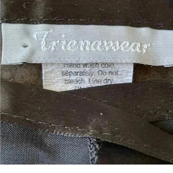 Trienawear Black Sheer Wrap Ballet Short / Mini  Dance Tutus Skirt Size S - Picture 3 of 4